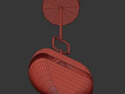 Moon Hanging 3D model