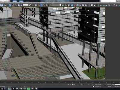 Complex Buildings 3D model