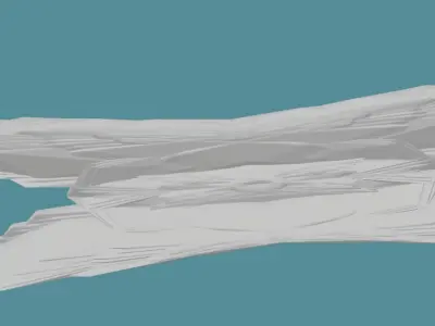 elemental starship base model 3D model