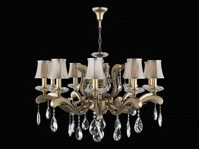 699108 Battitura Osgona Chandelier 3D model