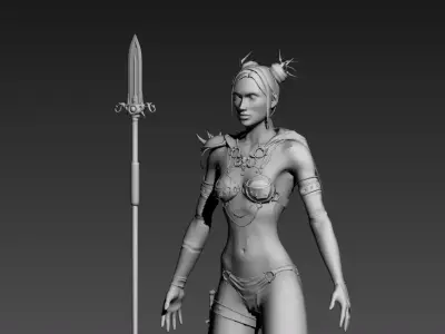 Enchantress of the Vale 22 3D model