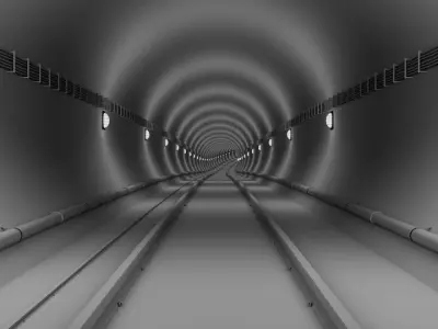 Underground Subway  3D model