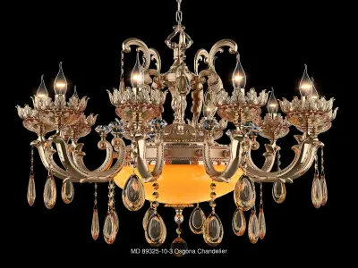 89325 Osgona Collection of Murano Glass Lamps 3D Model Pack