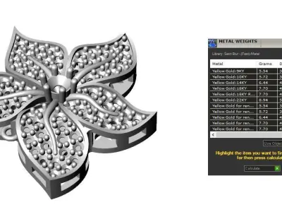 Half set 0047 3D print model