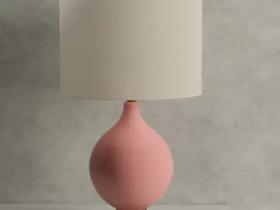 Tassel Table Lamp 3D model