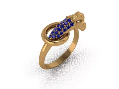light gram ring-212 3D print model