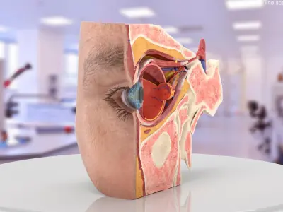  Human Eye Anatomy Cross Section 