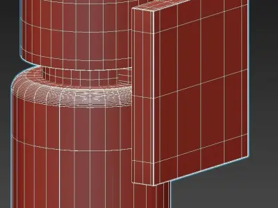 verge1 light outdoor wall sconce 3D model