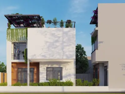 MODERN HOUSE MINIMAL STYLE DESIGN 3D model