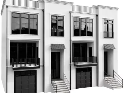 MODERN HOUSE NO38 A 3D model