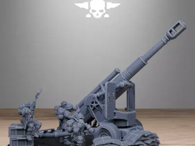 FreeGuard Light Artillery 3D print model