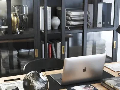 Office workplace 43 3D model