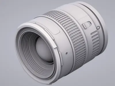 Camera Lens 3D model