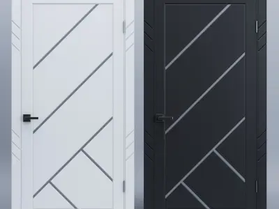 interior doors 3D model