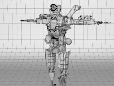 PathFinder V2 Apex Legends Highpoly 3D model