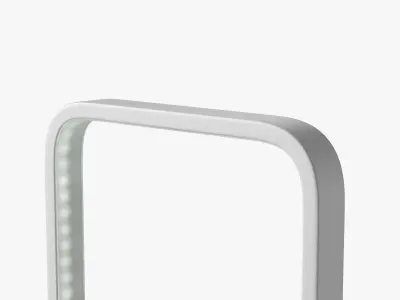 MINIMALIST LED WOOD TABLE LAMP 3D model