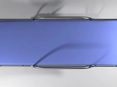 Hospital Furniture Stretcher 3D model