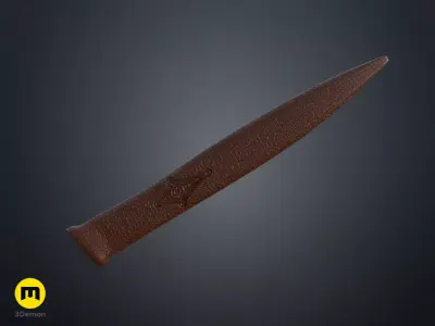 Stilgar Crysknife Sheath 3D print model