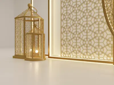 Ramadan Decor 3D model
