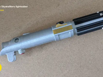 Anakin Skywalkers second lightsaber - Star Wars  3D print model