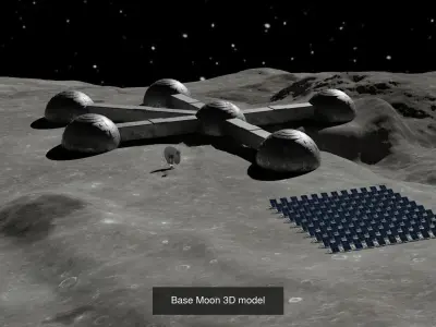 Space kit  3D Model Pack