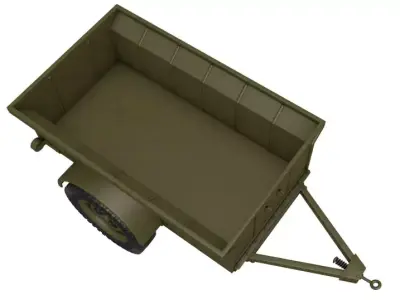 Trailers Collection 3D model