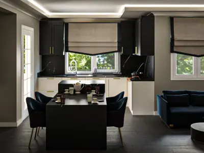 Kitchen Design 3D model