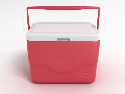 Ice Cooler Chest 1 3D model