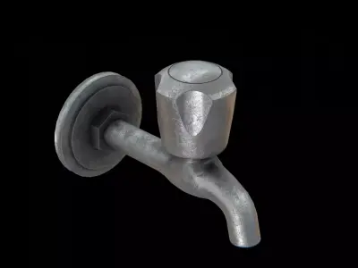 Compression TAP worn Low-poly 3D model