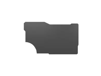 UHD High tech Graphical Interface v9 002 Low-poly 3D model