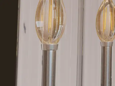 KICHLER CROSBY CHANDELIER 3D model