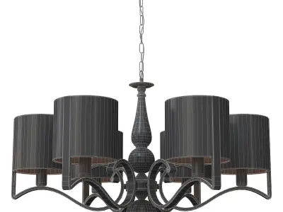 Newport Chandeliers Set 3D model