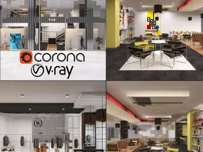 BAUHAUS SHOP AND CAFE 3D model