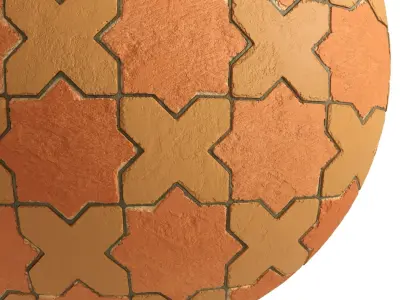 Materials 30- Tile Pbr 4k Sbsar 3D model