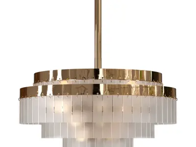 HANDLE STUDIO ART DECO 42 chandelier 3D model