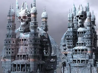 Evil Vizier Tower Kit bash 3D model