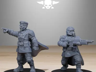 Vaskar Hunters 3D print model