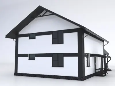 Private house 3D model