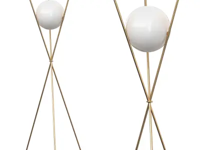 Michael Anastassiades Tree in the Moonlight  Floor Lamp 3D model