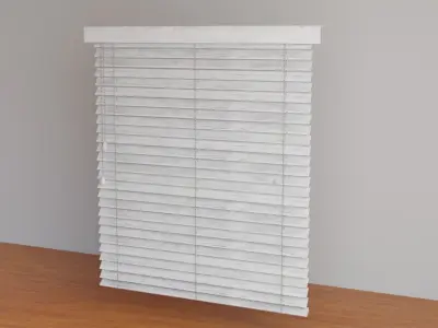 Window Blinds Low-poly Low-poly 3D model