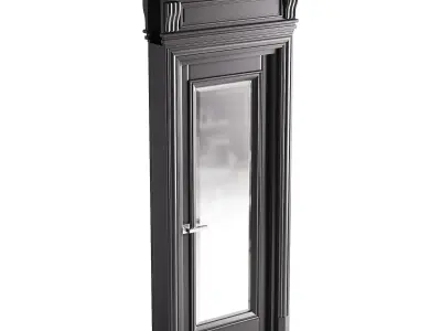 Modern entrance door 31 3D model