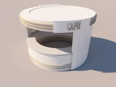 Landscape furniture  3D Model Pack