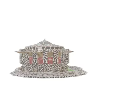 museum 3D model buy