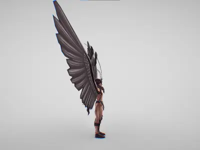 Kars - Ultimate Form - Jojo Bizarre Adventure - Diamond Records Low-poly 3D model