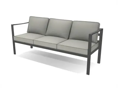 out bench sling fabric 3D Model Pack