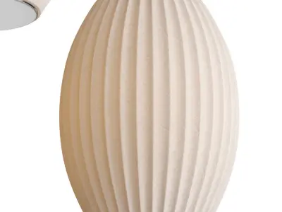 Triple Bubble Lamp Fixture Herman Miller Nelson 3D model