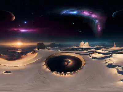 HDRI Alien Places Vol1 Low-poly 3D model