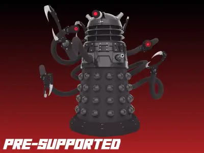 05 D-A-L-E-K Overseer - 32mm Miniature - 3D print model