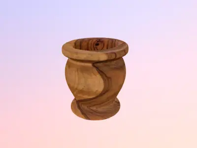 Wooden Cup 3D model purchase