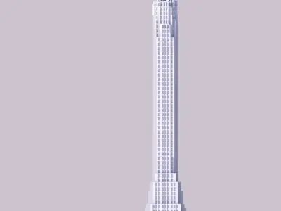 70 Pine St 3D print model
